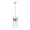 Z-Lite Fontaine 3 Light Pendant, Brushed Nickel & Clear 3035P9-BN - alternate 4